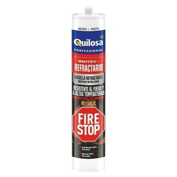 MASILLA QUILOSA REFRACTARIO NEGRO 300 ML