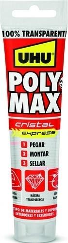 ADHESIVO MONTAJE SELLADOR POLY MAX EXPRESS CRISTAL