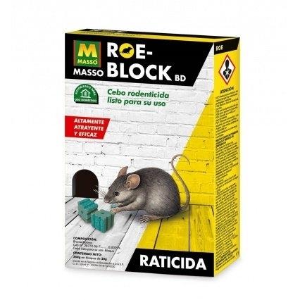 RATICIDA ROE BLOCK BLOQUE 260GR