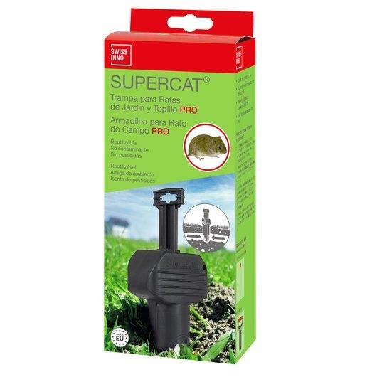 RATONERA TRAMPA RATAS DE JARDIN Y TOPILLO SUPERCAT