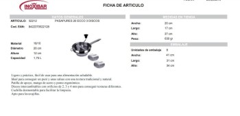 PASAPURE ACERO INOX