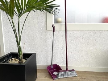 RECOGEDOR BASURA CON MANGO PLEGABLE MAYA