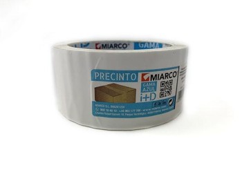 CINTA EMBALAJE BLANCA GAMA AZUL 66M X 48MM