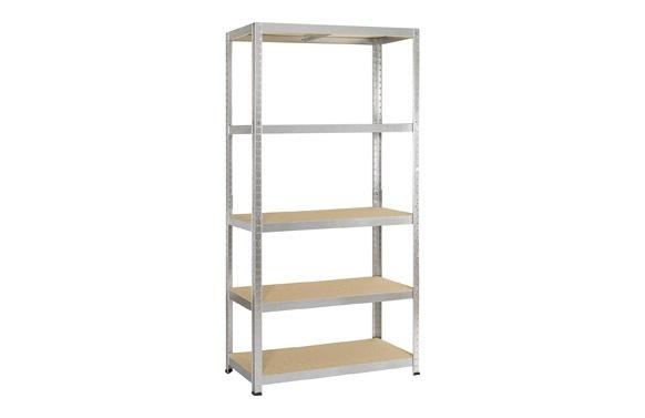ESTANTERIA 5 BALDAS METALICA 176X90X40CM IRONSIDE