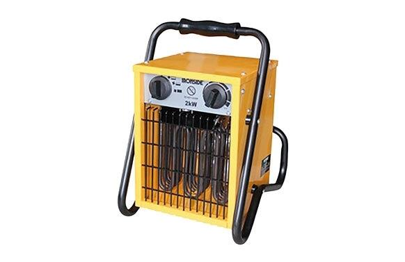 CALEFACTOR INDUSTRIAL 650/1300/2000W CON SOPORTE Y ASA IRONSIDE