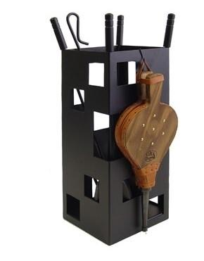 JUEGO ACCESORIOS CHIMENEA CUADRADO 70CM 5PZAS