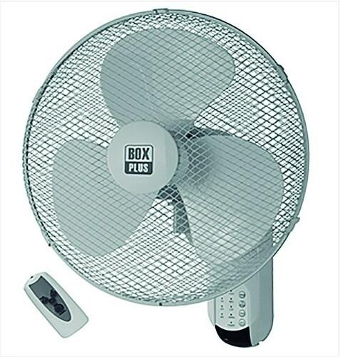 VENTILADOR PARED BLANCO 50W 40CM BOXPLUS