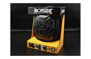 RODILLERA PROFESIONAL ANTIDESLIZANTE NEGRA IRONSIDE WEAR