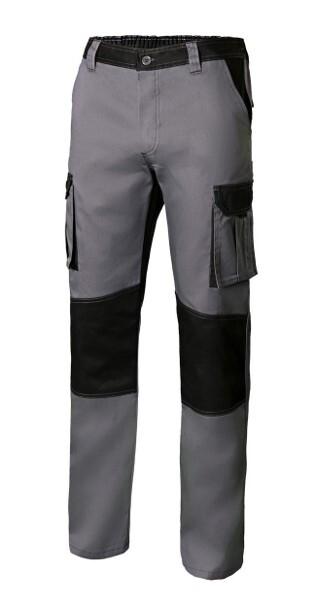 PANTALON SOLID MATCH GRIS/NEGRO VELILLA