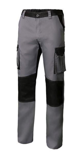 PANTALON SOLID MATCH GRIS/NEGRO VELILLA