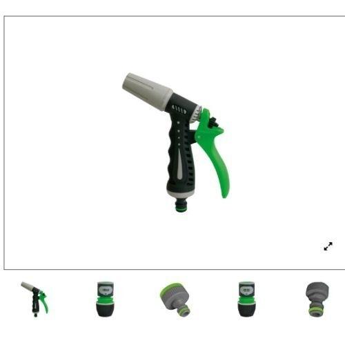 PISTOLA RIEGO REGULABRE + 4 CONECTORES NATUUR