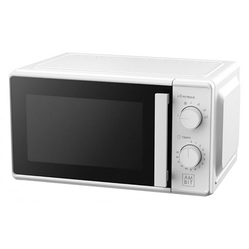 HORNO MICROONDAS S/GRILL 20L 700W BLANCO AMBIT