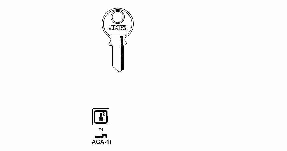 LLAVE DENTADA AGA -1-I S-B