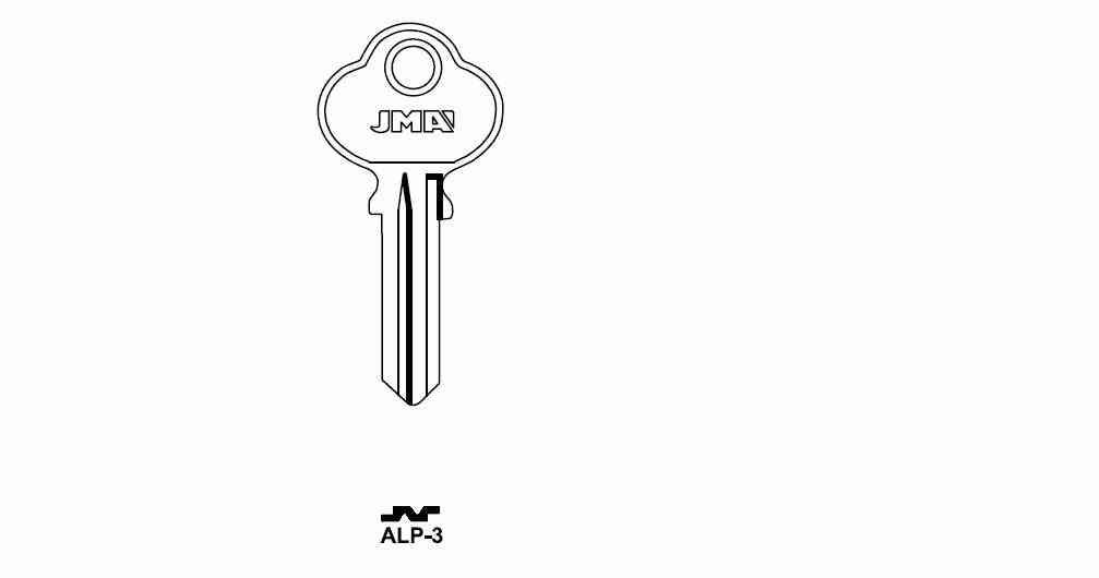 LLAVE DENTADA ALP-3  S-C