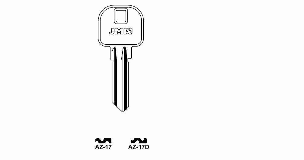 LLAVE DENTADA AZ-17 S-A