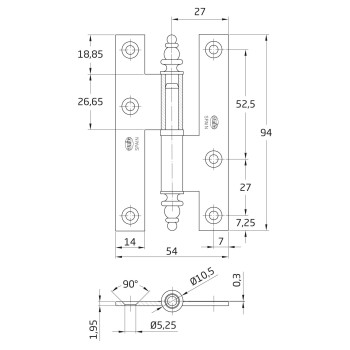 PERNIO 406-9,5 NEGRO REMATE (20)