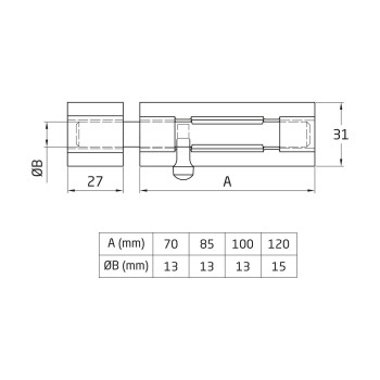 PASADOR 464-BRICOMATADO CAJA 10