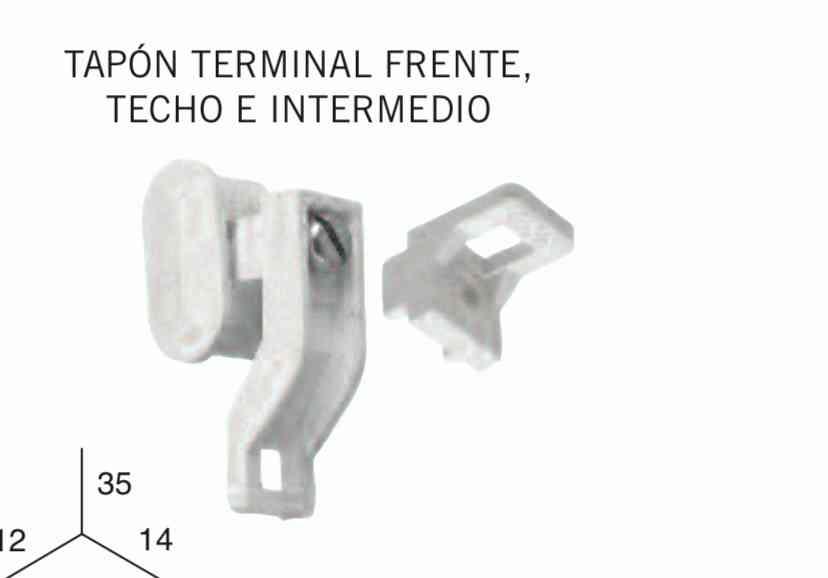 TAPON TERMINAL TECHO FRENTE INT. UD17060