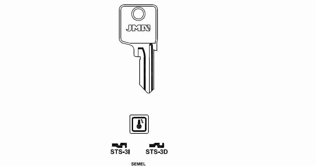 LLAVE DENTADA STS-3-D S-B