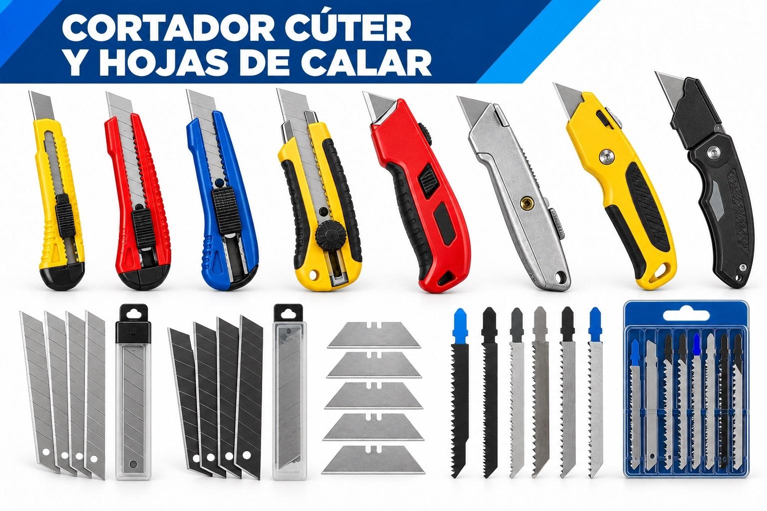 CORTADOR CUTER Y HOJAS DE CALAR