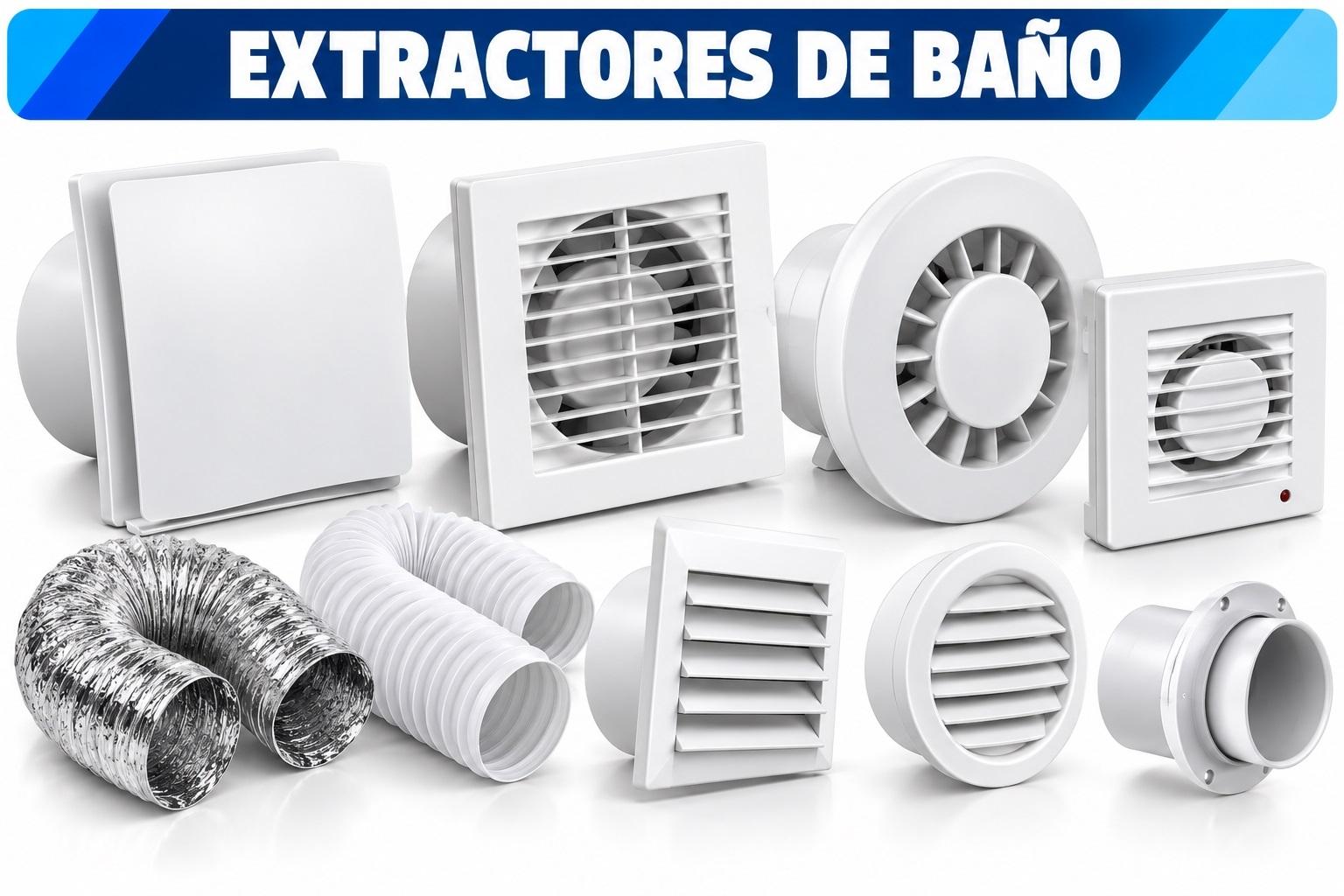 EXTRACTORES BAÑO
