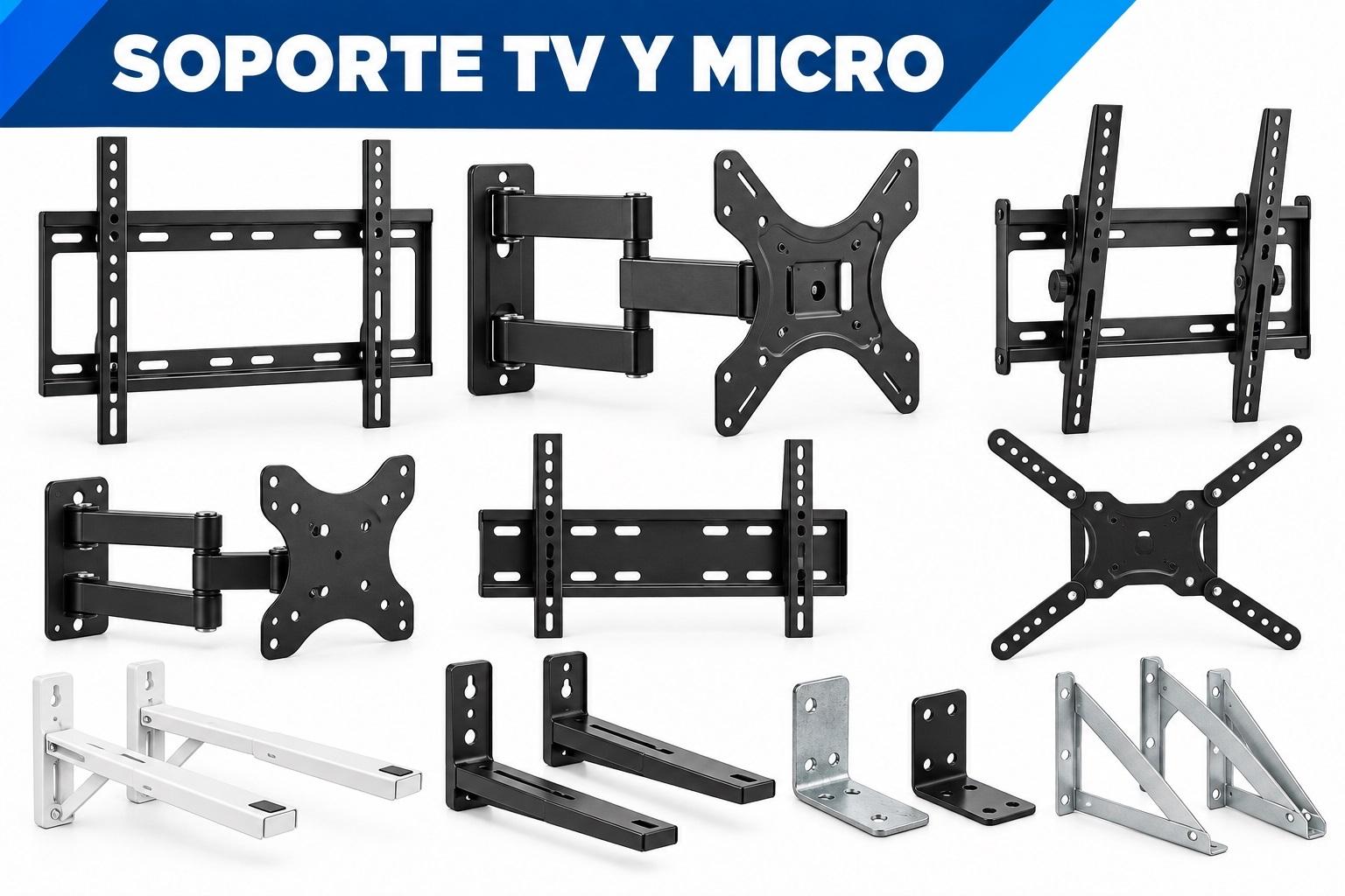 SOPORTE TV Y MICRO